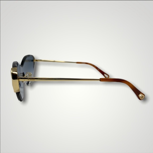 Chloe Curtis 60mm Cat Eye Shield Sunglasses - Picture 8 of 11